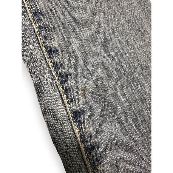 Y2k American Eagle Kick Boot Stretch Light Wash Jeans Size 8 Short - Picture 4 of 13